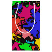 Abstracte kleurrijke draai / klein cadeauzakje (Voorkant)