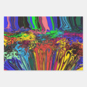 Abstracte Kleurrijke Draaiers/P & P/Filters/ Inpakpapier Vel (Voorkant)