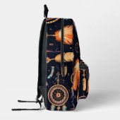 Abstracte kleurrijke Dreamcatcher Bedrukte Rugzak (Links)