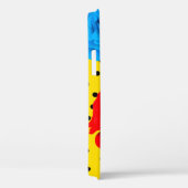 Abstracte kleurrijke echte Rozen en metalen blader Case-Mate iPhone Case (Achterkant / Rechts)