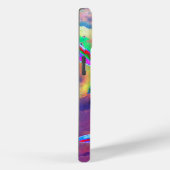 Abstracte kleurrijke elegante zonnebloem Case-Mate iPhone case (Achterkant / Rechts)