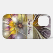 Abstracte kleurrijke Fantasy Flower Fractal Best M Case-Mate iPhone Case (Achterkant (horizontaal))
