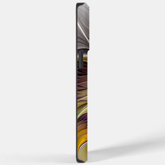 Abstracte kleurrijke Fantasy Flower Modern Fractal Case-Mate iPhone Case (Achterkant / Rechts)