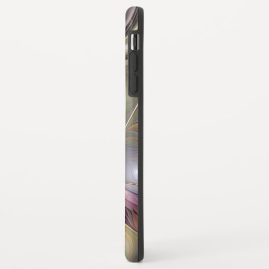 Abstracte kleurrijke Fantasy Flower Modern Fractal Case-Mate iPhone Case (Achterkant/links)