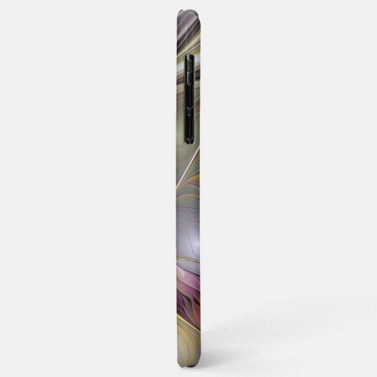 Abstracte kleurrijke Fantasy Flower Modern Fractal Case-Mate iPhone Case (Achterkant/links)