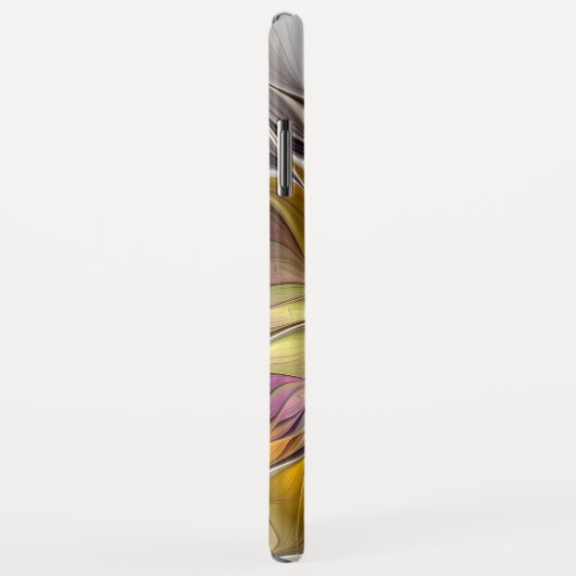 Abstracte kleurrijke Fantasy Flower Modern Fractal Case-Mate iPhone Case (Achterkant/rechts)