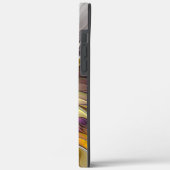 Abstracte kleurrijke Fantasy Flower Modern Fractal Case-Mate iPhone Case (Achterkant / Links)