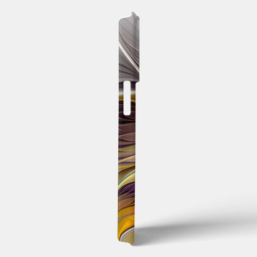 Abstracte kleurrijke Fantasy Flower Modern Fractal Case-Mate iPhone Case (Achterkant / Rechts)