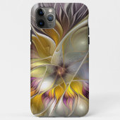 Abstracte kleurrijke Fantasy Flower Modern Fractal Case-Mate iPhone Case (Achterkant)