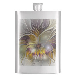 Abstracte kleurrijke Fantasy Flower Modern Fractal Flacon