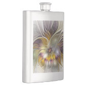 Abstracte kleurrijke Fantasy Flower Modern Fractal Flacon (Rechts)