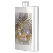Abstracte kleurrijke Fantasy Flower Modern Fractal Flacon (Links)