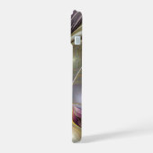 Abstracte kleurrijke Fantasy Flower Modern Fractal iPhone 15 Case (Linkerkant)