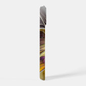 Abstracte kleurrijke Fantasy Flower Modern Fractal iPhone 15 Case (Rechterkant)