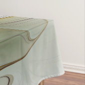 Abstracte kleurrijke Fantasy Flower Modern Fractal Tafelkleed (Voorbeeld)