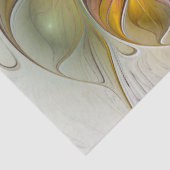 Abstracte kleurrijke Fantasy Flower Modern Fractal Tissuepapier (Detail)