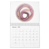 Abstracte kleurrijke fractale ArtCollection Kalender (Feb 2027)