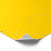 Abstracte kleurrijke gele cementwandtextuur en b poster (Hoek)