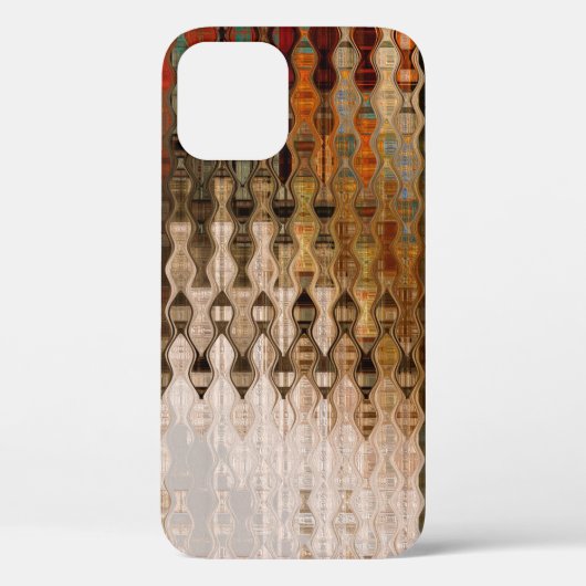abstracte, kleurrijke geometrische snijhoek Case-Mate iPhone case (Achterkant)