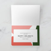 Abstracte kleurrijke geschilderde vakantiefoto feestdagen kaart (Binnen)