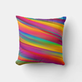 Abstracte kleurrijke gradiënten kussen