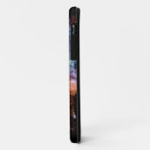 Abstracte kleurrijke kunstflorale grunge textuur Case-Mate iPhone case (Achterkant/links)