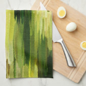 Abstracte kleurrijke kunstkeukenhanddoeken theedoek (Quarter Fold)