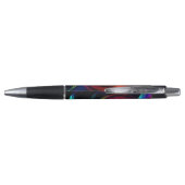 Abstracte kleurrijke lampenpen pen (Achterkant)