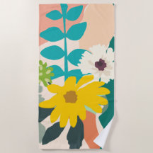 Abstracte kleurrijke lentekens Modern