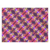 Abstracte kleurrijke lijnen tafelkleed (Voorkant (Horizontaal))