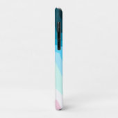 Abstracte kleurrijke magenta ijsblauwe cyaan minim Case-Mate iPhone case (Achterkant/links)