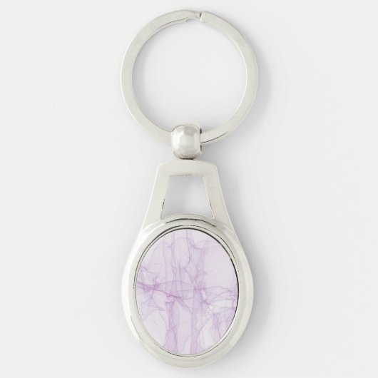 Abstracte kleurrijke metalen Sleutelhanger (Voorkant)