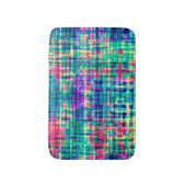 Abstracte kleurrijke moderne tie kleurstof patroon badmat (Voorkant Verticaal)