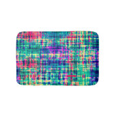 Abstracte kleurrijke moderne tie kleurstof patroon badmat (Voorkant)