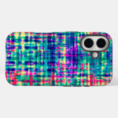 Abstracte kleurrijke moderne tie kleurstof patroon Case-Mate iPhone case (Achterkant (horizontaal))