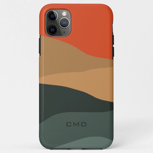 Abstracte kleurrijke organische strepen Case-Mate iPhone case (Achterkant)