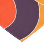 Abstracte kleurrijke ovalen tafelkleed – Modern (Gekanteld)