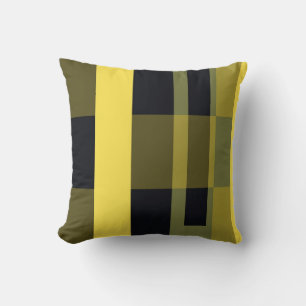 Abstracte, kleurrijke patroonstrepen Pillow Kussen