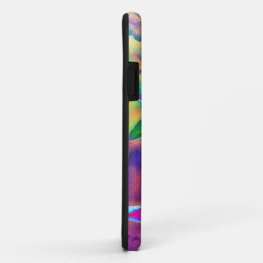 Abstracte kleurrijke psychedelische chakra zonnebl Case-Mate iPhone case (Achterkant/rechts)