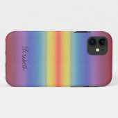 Abstracte kleurrijke regenboog Case-Mate iPhone case (Achterkant (horizontaal))