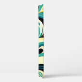 Abstracte kleurrijke Retro 70s Hippie Waves Artwor Case-Mate iPhone Case (Achterkant / Rechts)