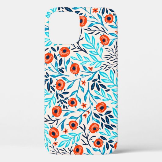 Abstracte Kleurrijke Rozen: Bloemen Case-Mate iPhone Case (Achterkant)