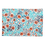 Abstracte Kleurrijke Rozen:  Bloemen Kussensloop (Achterkant)