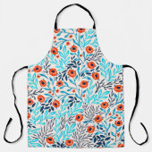 Abstracte Kleurrijke Rozen:  Bloemen Schort (Voorkant)