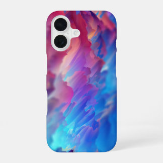 Abstracte Kleurrijke Spikes_iPhone hoesje iPhone 16 Hoesje