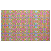 Abstracte kleurrijke spiraal stof (Yard (91,4 cm))
