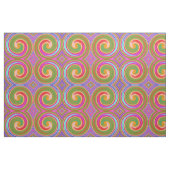 Abstracte kleurrijke spiraal stof (Fat Quarter)