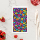 Abstracte kleurrijke stenen servet (Insitu)
