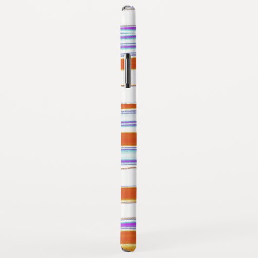 Abstracte kleurrijke strepen Case-Mate iPhone case (Achterkant/rechts)