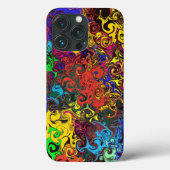 Abstracte kleurrijke strijders / Case-Mate iPhone case (Achterkant)